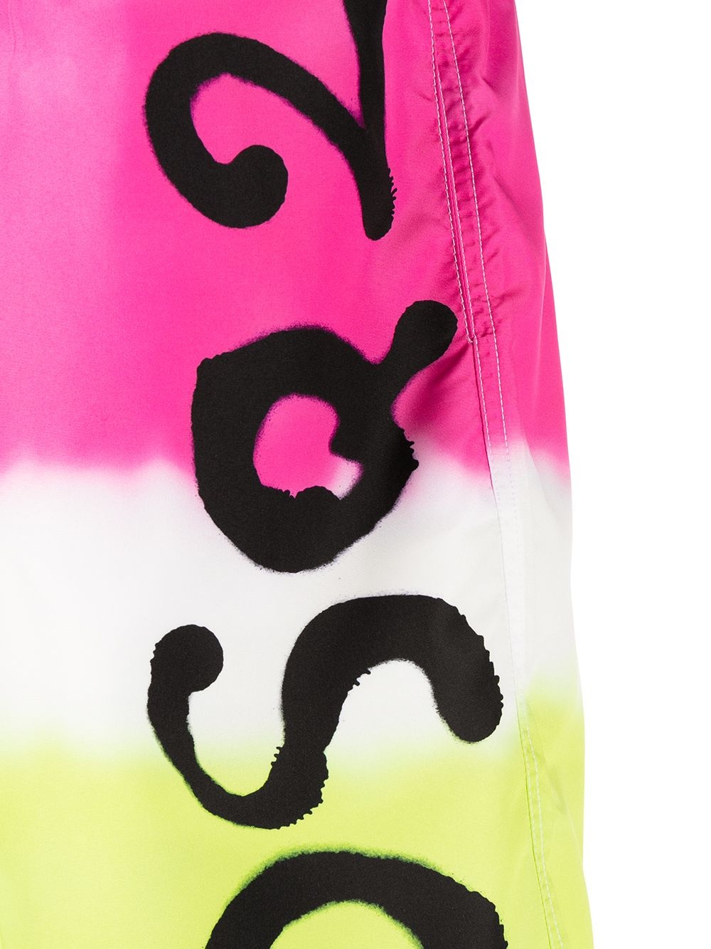 logo-print swim shorts - 3