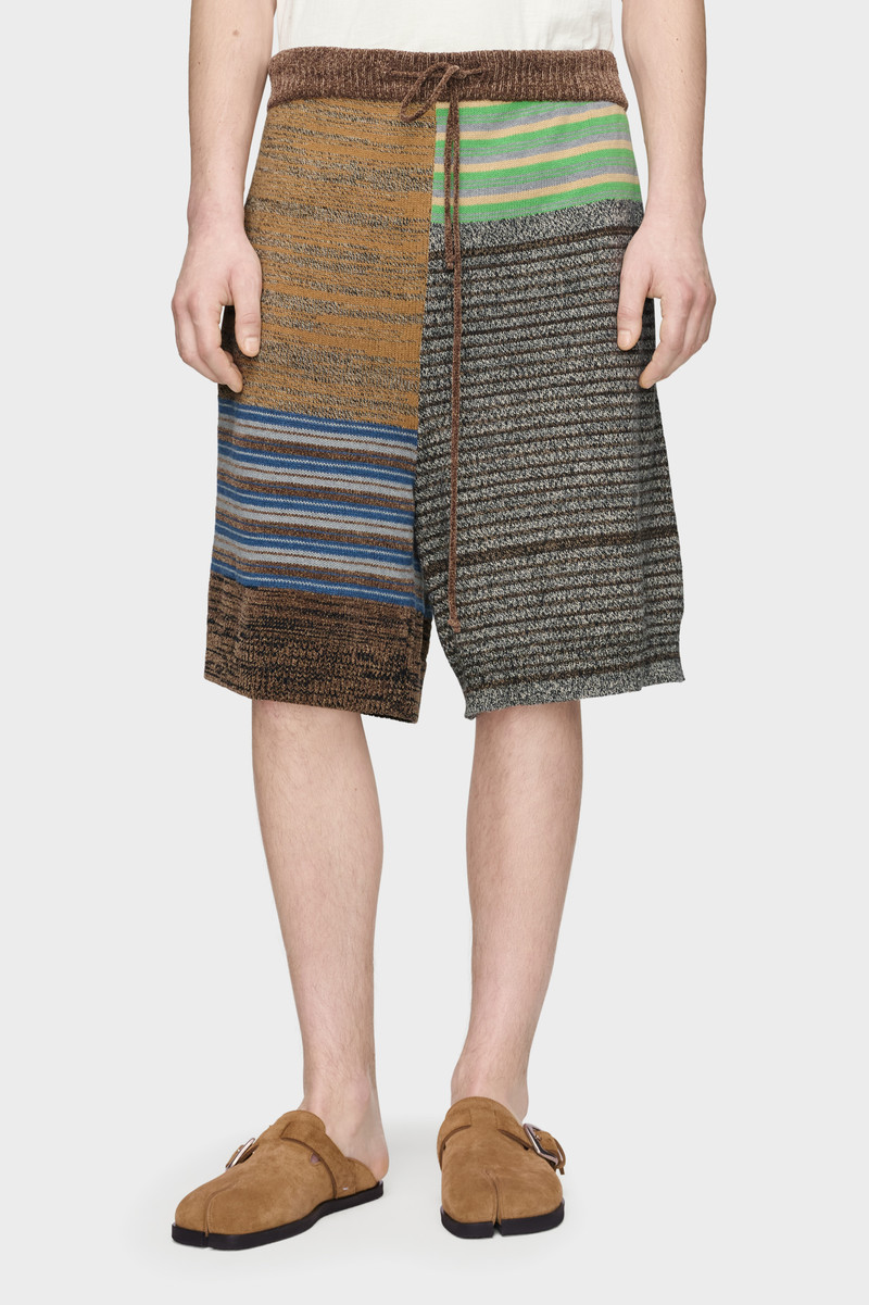 Maison Margiela Patchwork Knit Shorts outlook