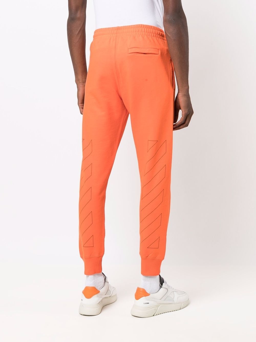 Diag Stripe logo track pants - 4