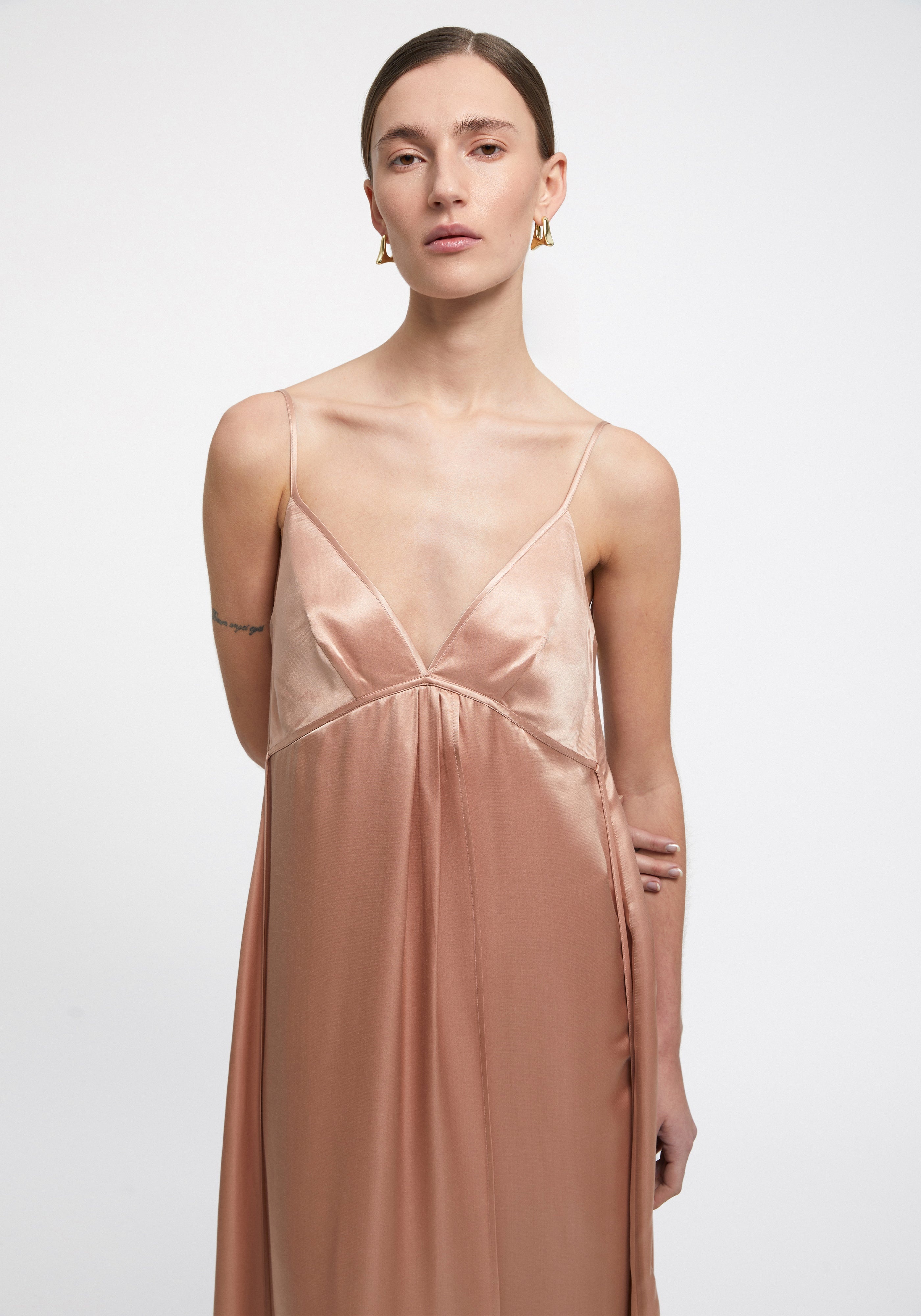 FELICITA
Satin A-line maxi dress - 3