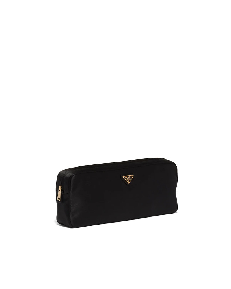 Prada Silk satin travel slipper pouch outlook