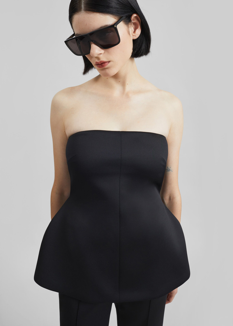 Rivoli Hourglass Top - Black 3