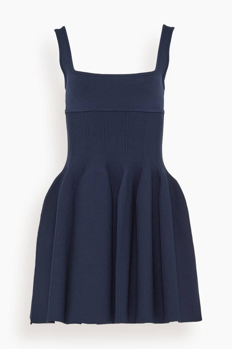 Elektra Mini Dress in Midnight 1