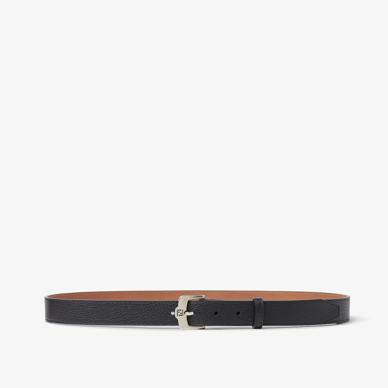 FF Belt Black leather belt 1