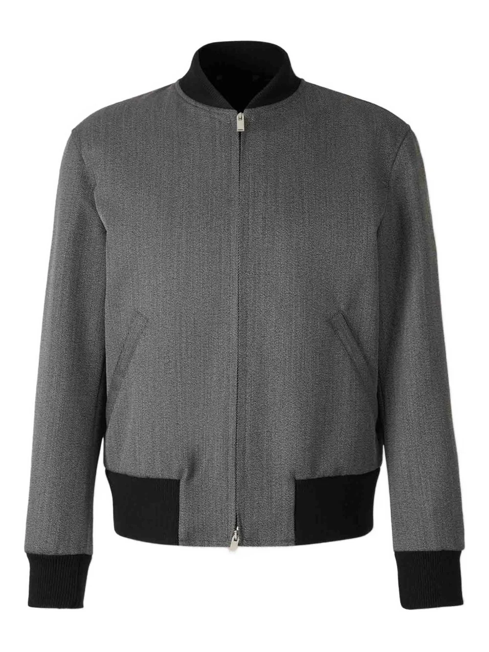 zip-front bomber jacket - 1