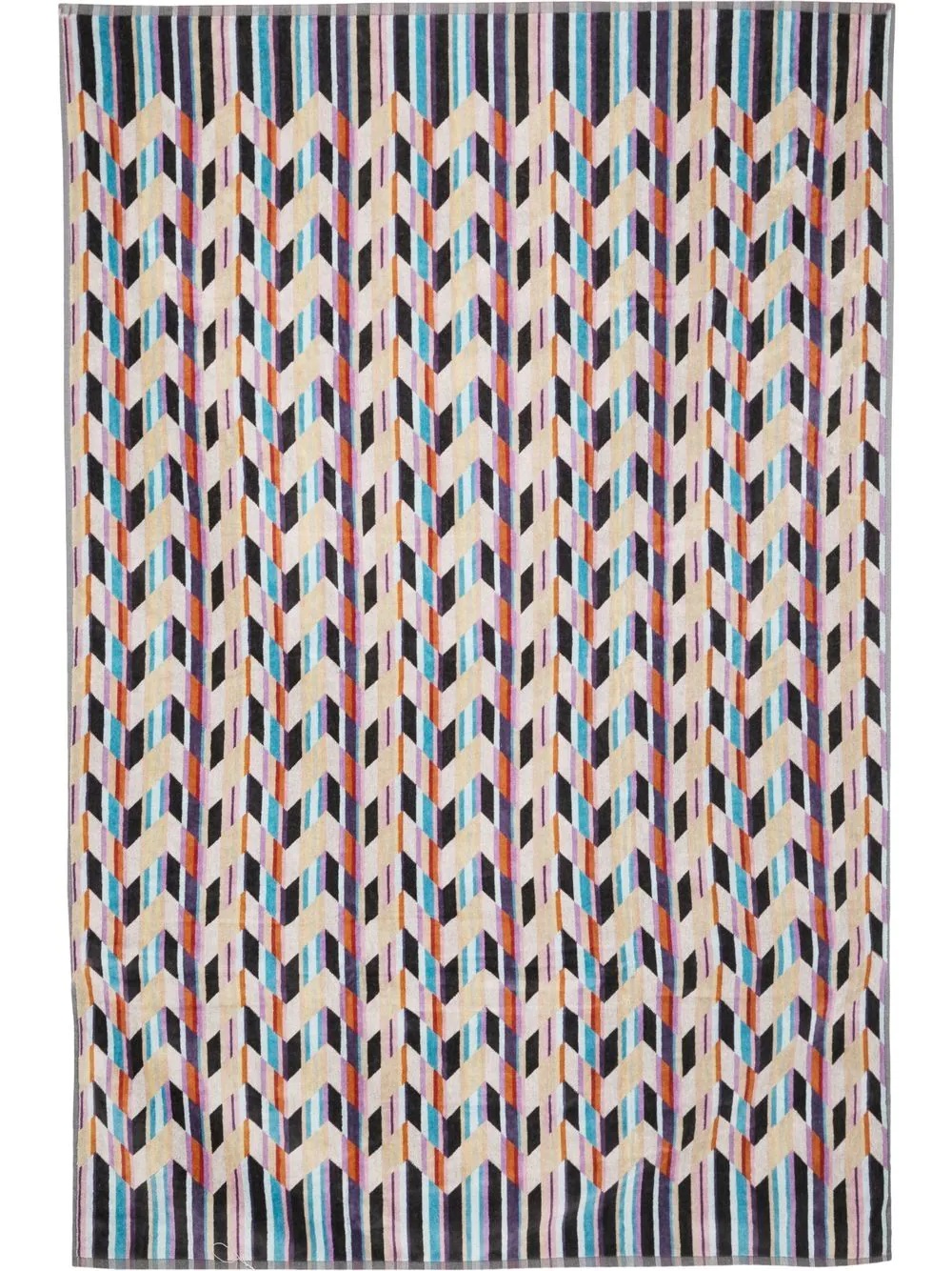 all-over geometric-print beach towel - 3