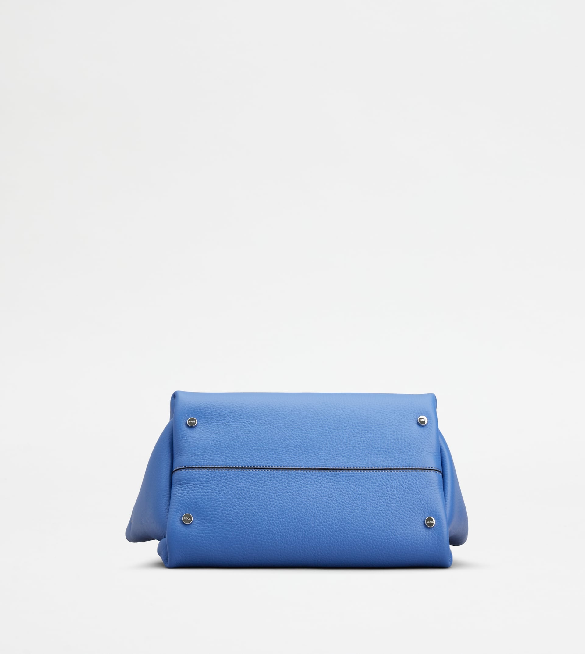 BAG IN LEATHER MINI - LIGHT BLUE, GREY - 3