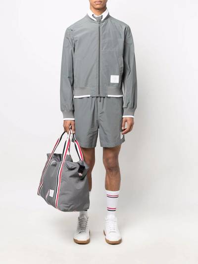 Thom Browne drawstring-waist track shorts outlook