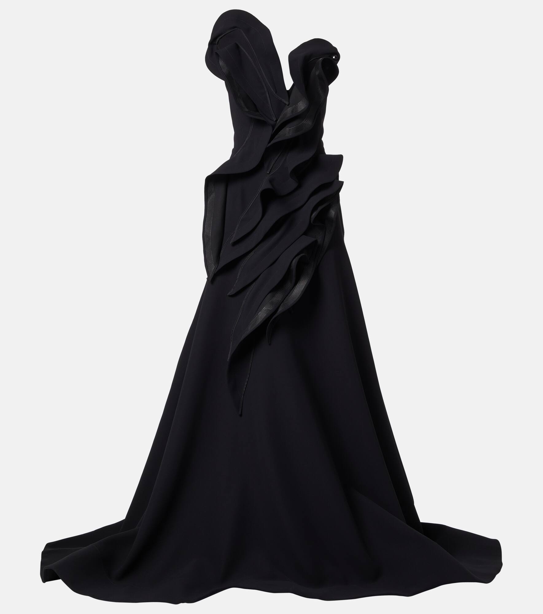 Ironworks ruffled gown - 1