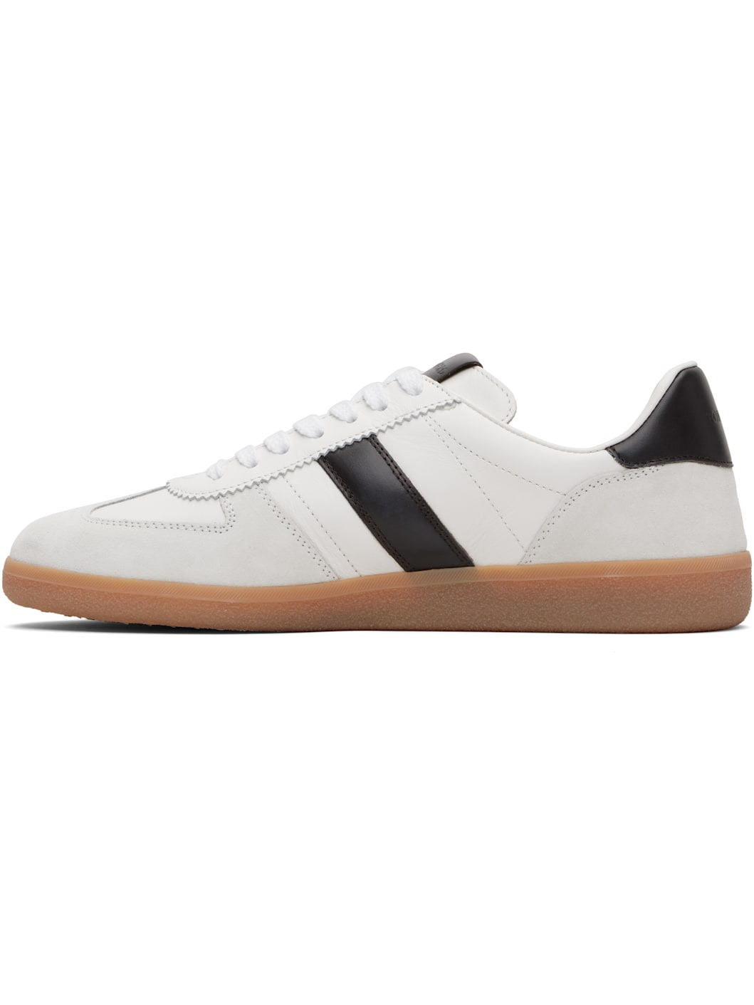 White Suede Archer Sneakers - 3