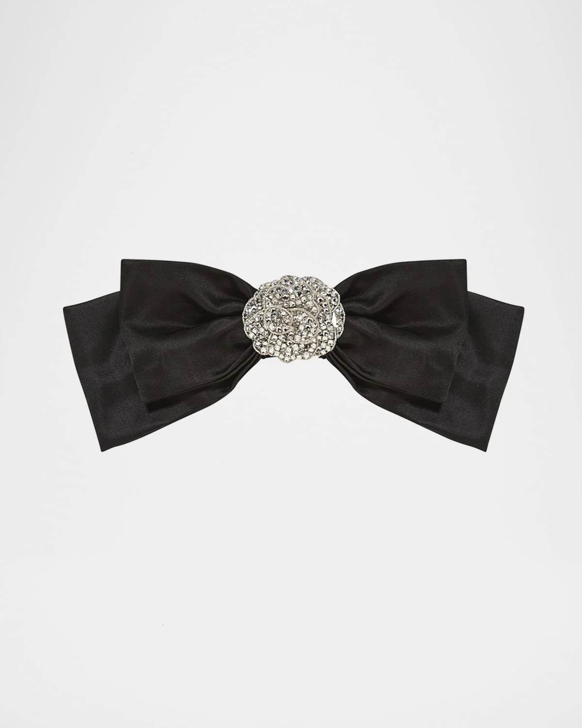 Gillian Bow Embellished Barrette - 1
