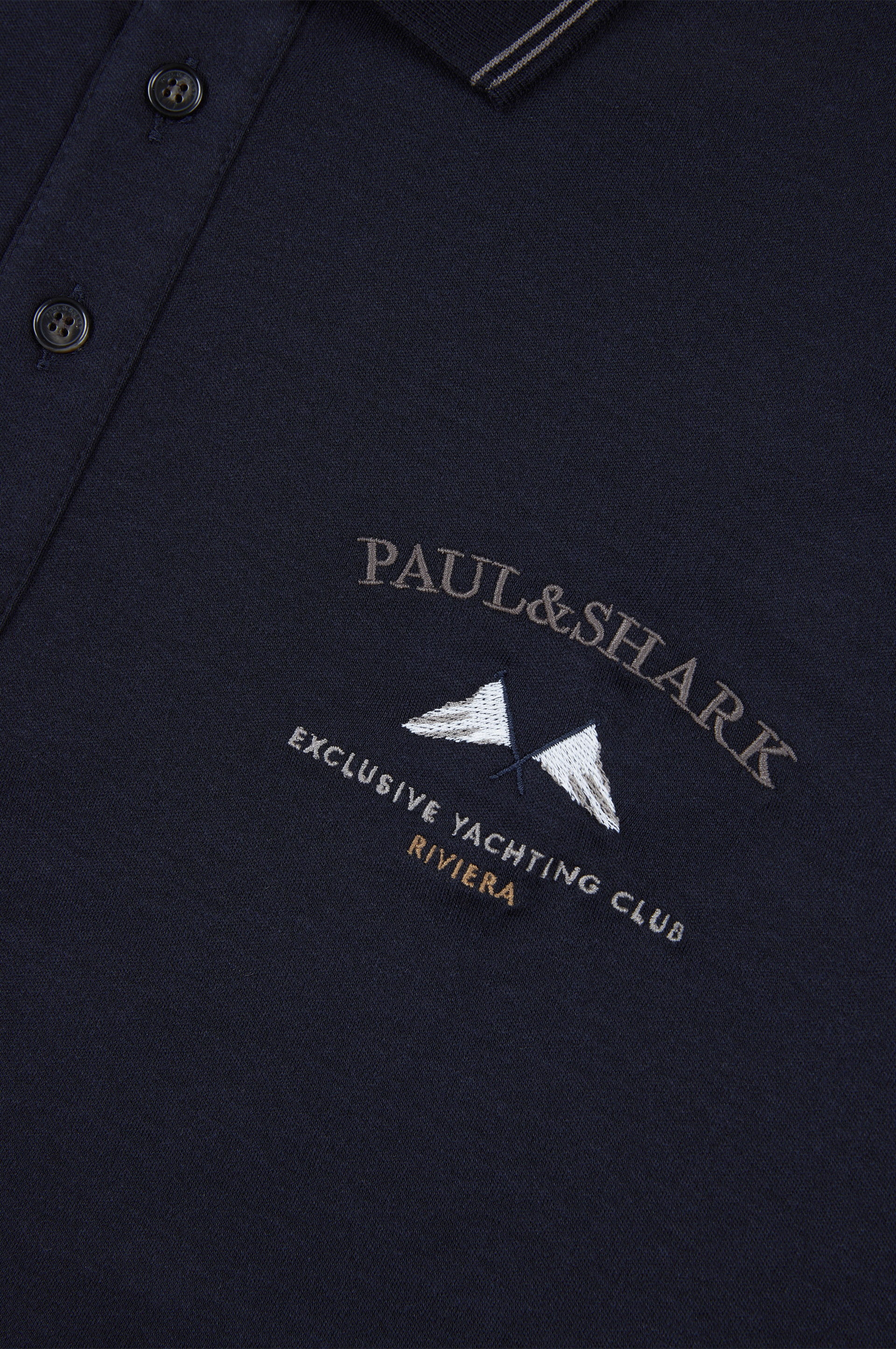 X-SOFT INTERLOCK COTTON POLO SHIRT WITH EMBROIDERY - 6