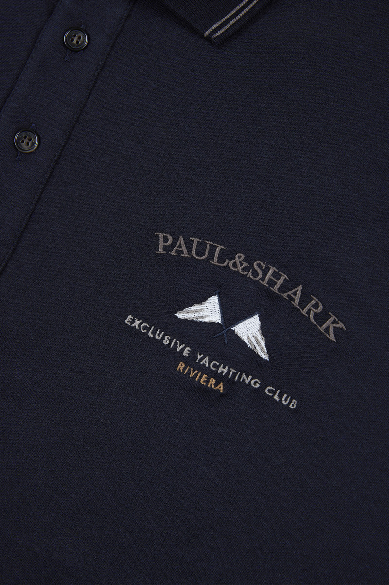 X-SOFT INTERLOCK COTTON POLO SHIRT WITH EMBROIDERY 6