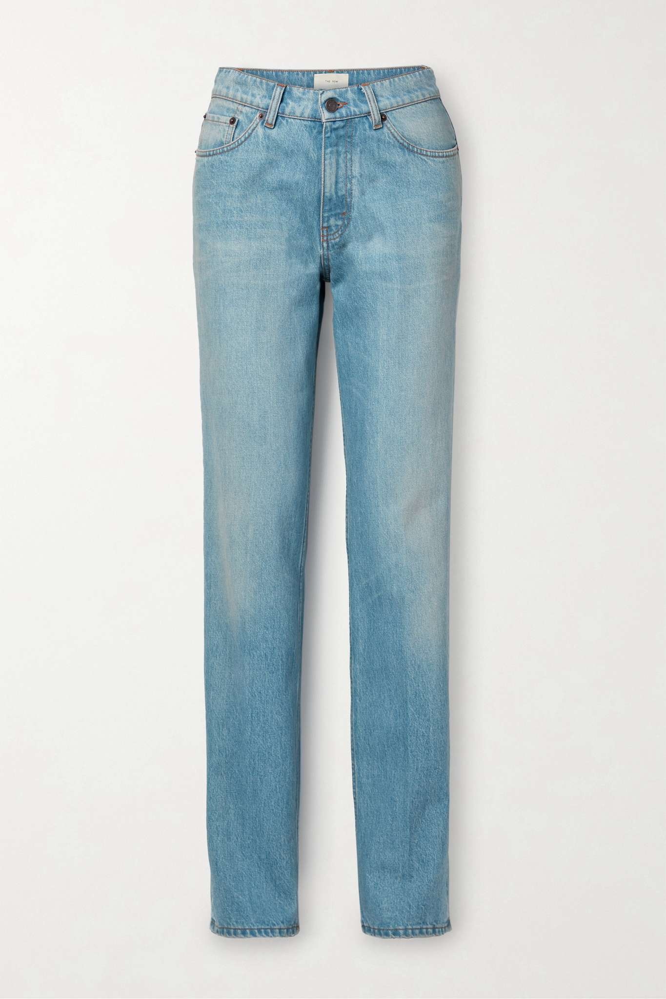 Carlton high-rise straight-leg jeans - 1