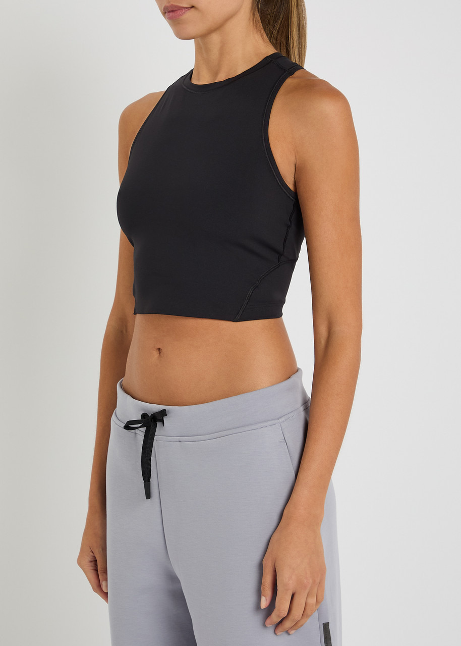 ON Studio Cropped Stretch-jersey top - 2
