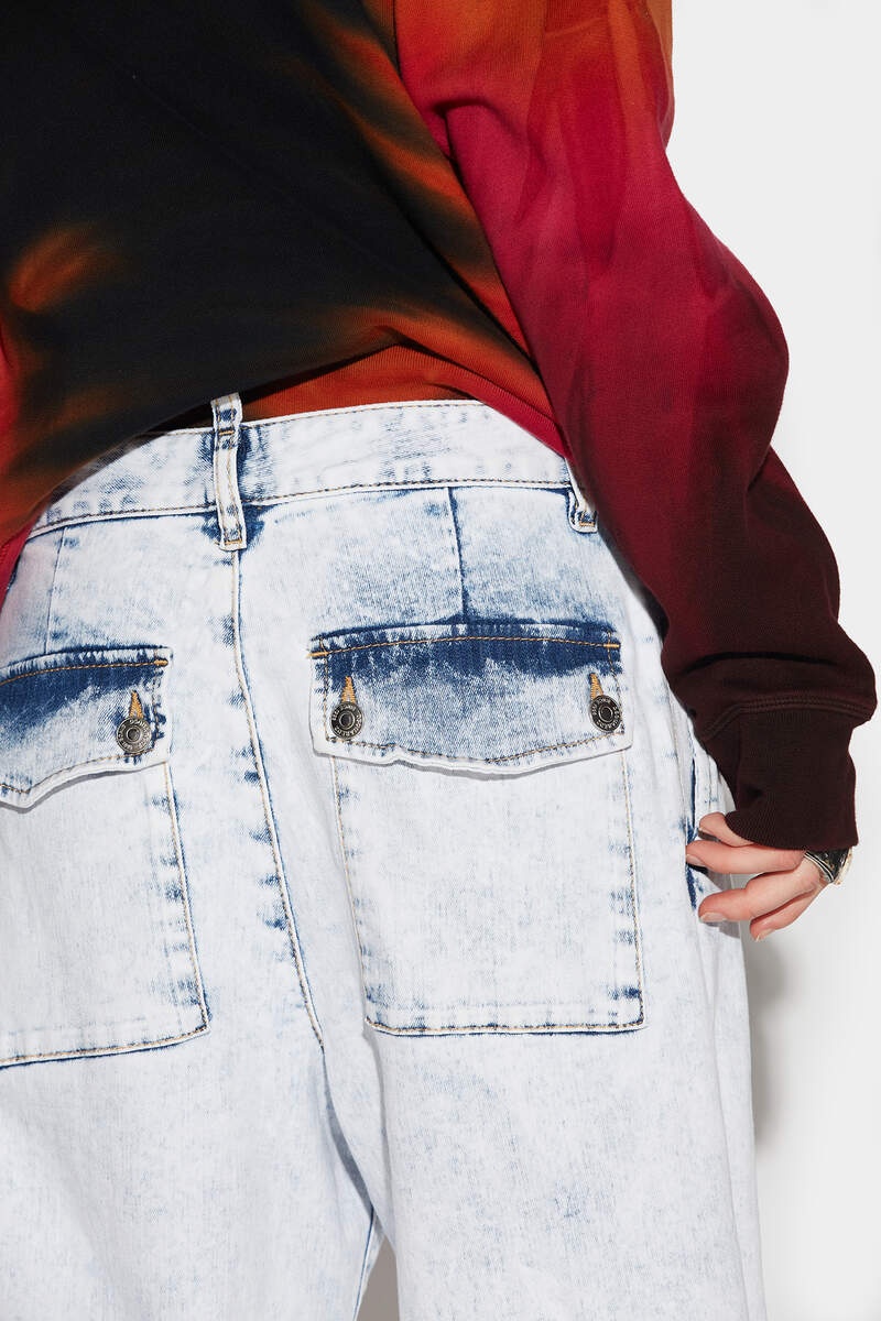 HIGH WAIST WIDE LEG PANTS - 4