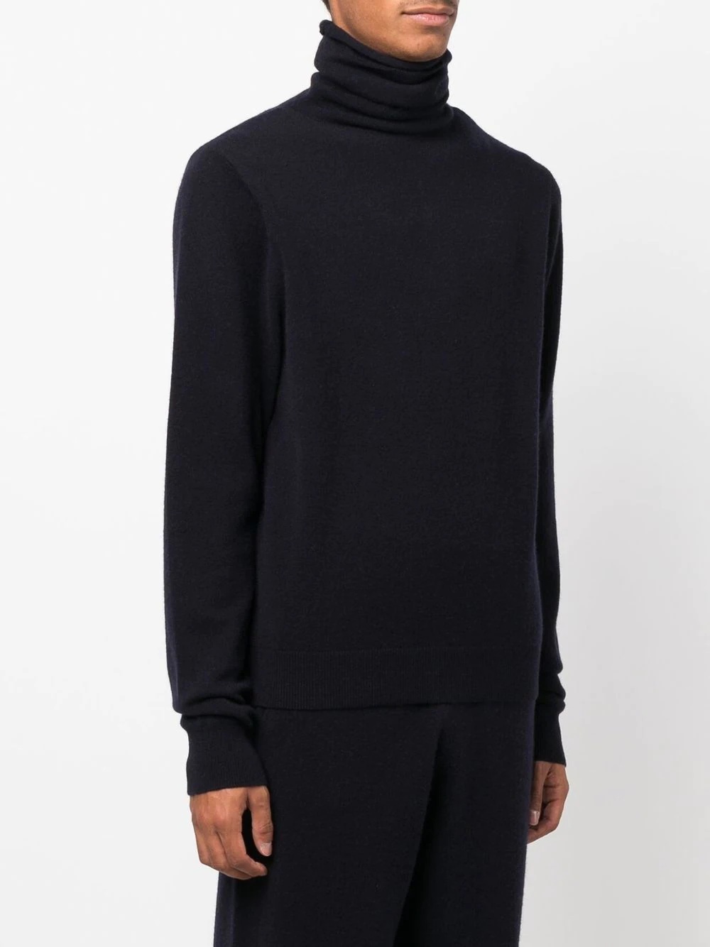 roll-neck cashmere jumper - 4