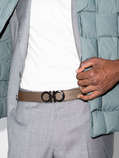 Salvatore Ferragamo Gancini leather belt outlook