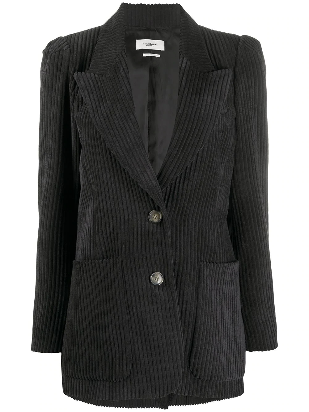 Dake single-breasted corduroy blazer - 1