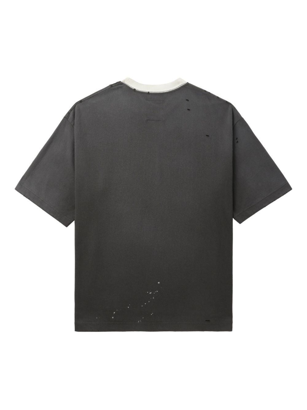 distressed-effect T-shirt - 5