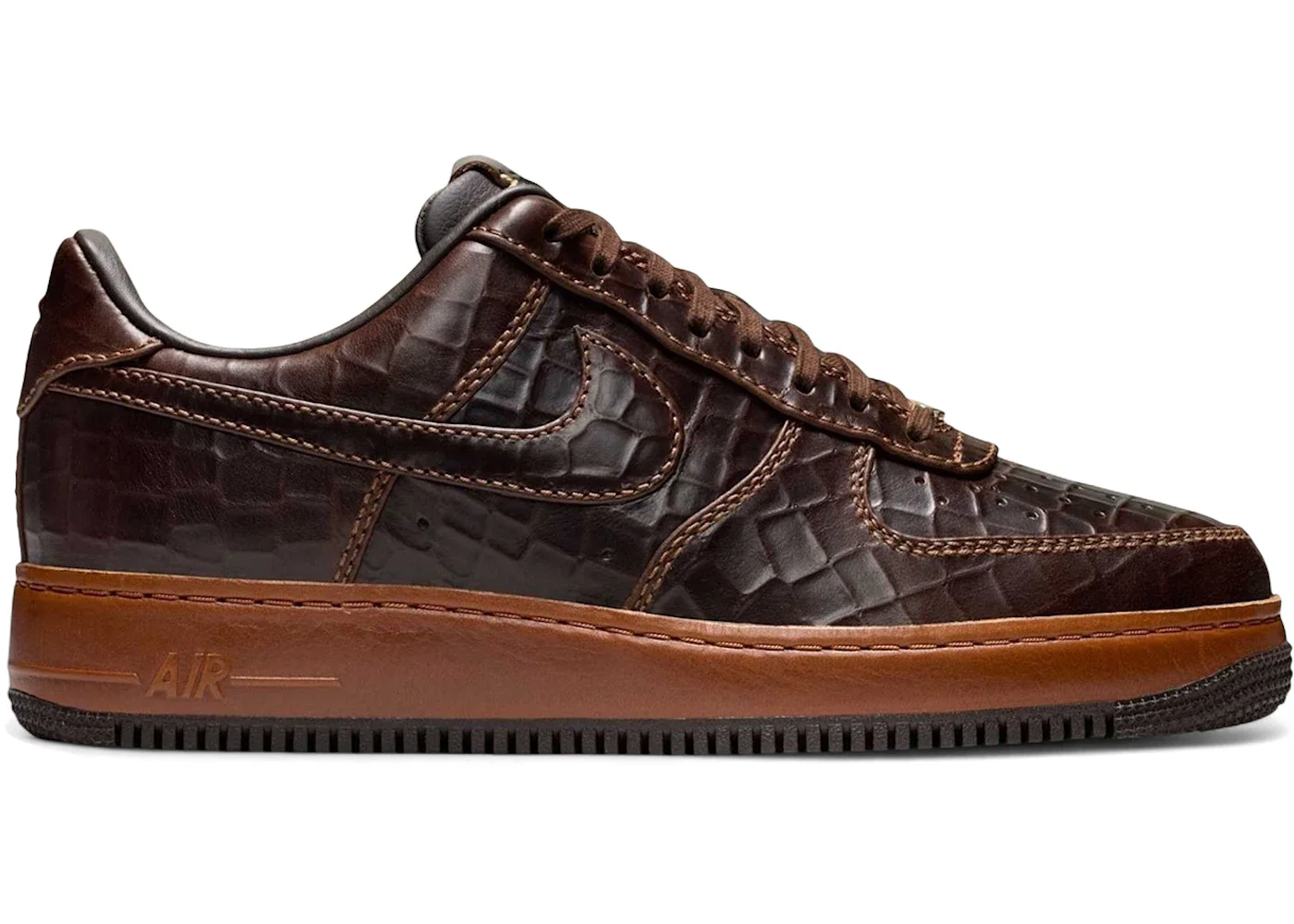 Nike Air Force 1 Low Fauna Brown Croc - 1