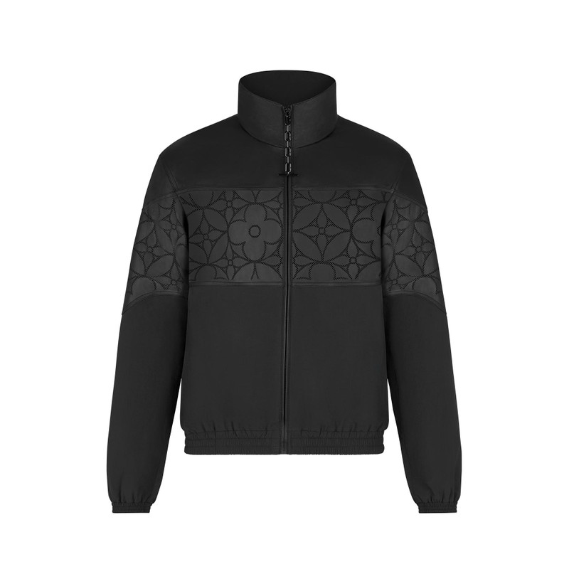 Monogram Flower Mix Leather Blouson - 1
