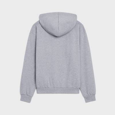 CELINE CELINE HOODIE IN COTTON FLEECE outlook