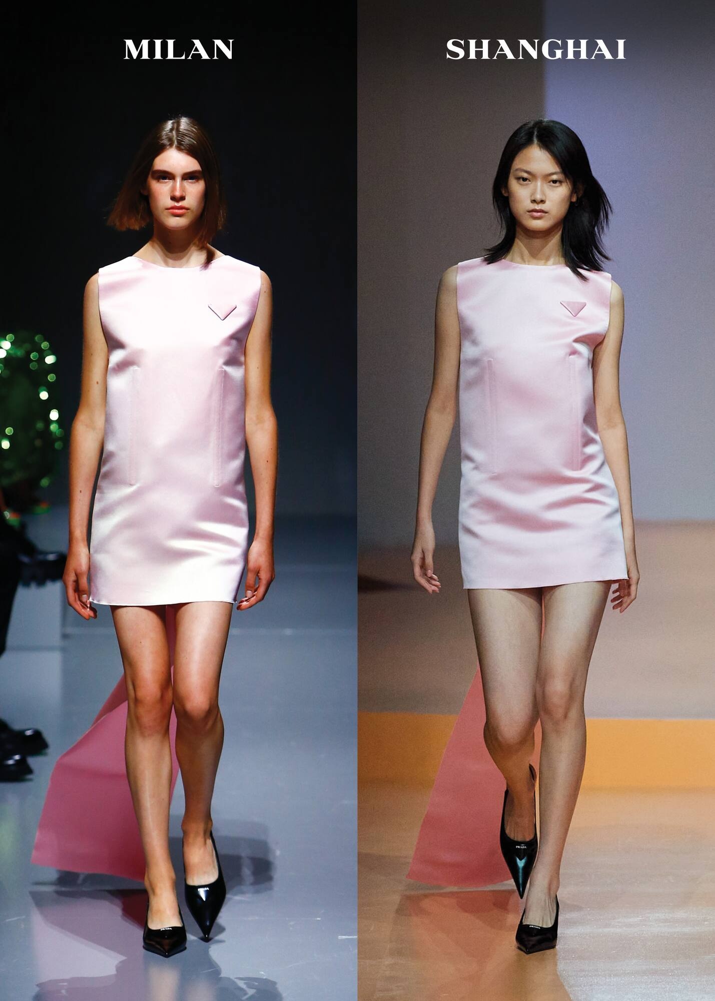 Double satin silk minidress - 5