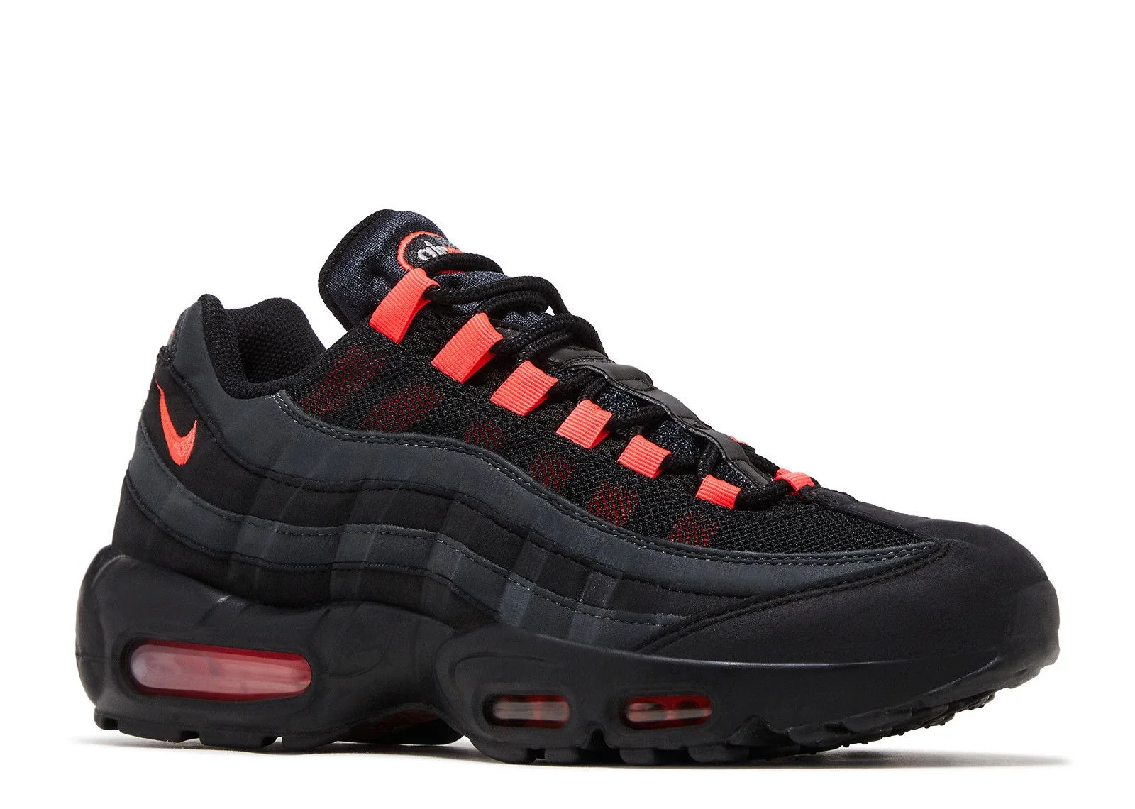 Nike AIR MAX 95 'BLACK LASER CRIMSON' - DA1513 001 | REVERSIBLE