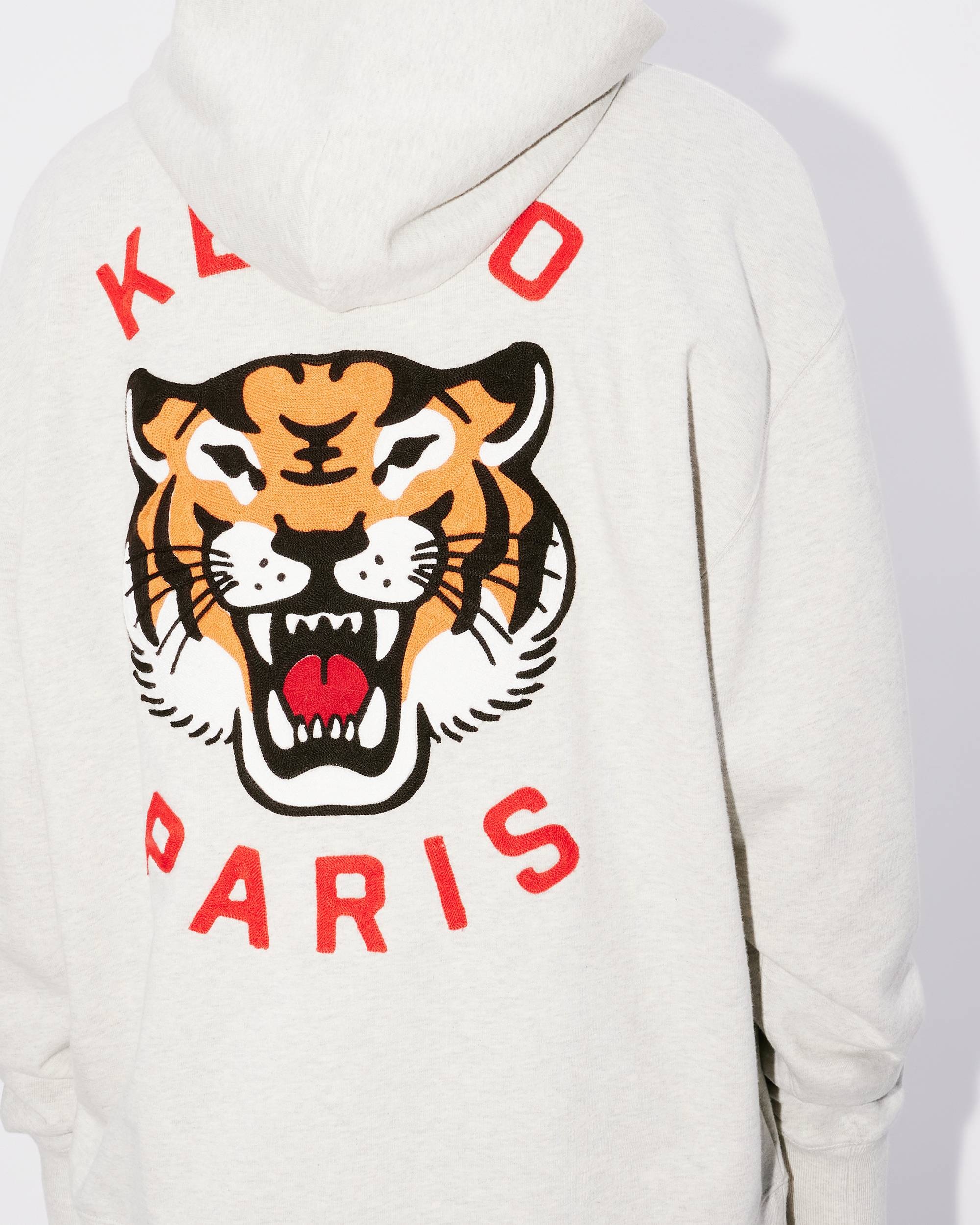 'KENZO Lucky Tiger' hooded genderless sweatshirt - 7