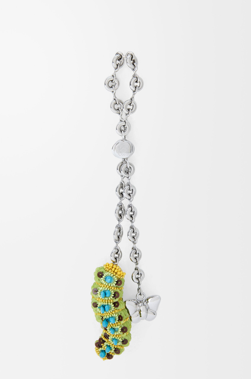 Caterpillar chain charm 1