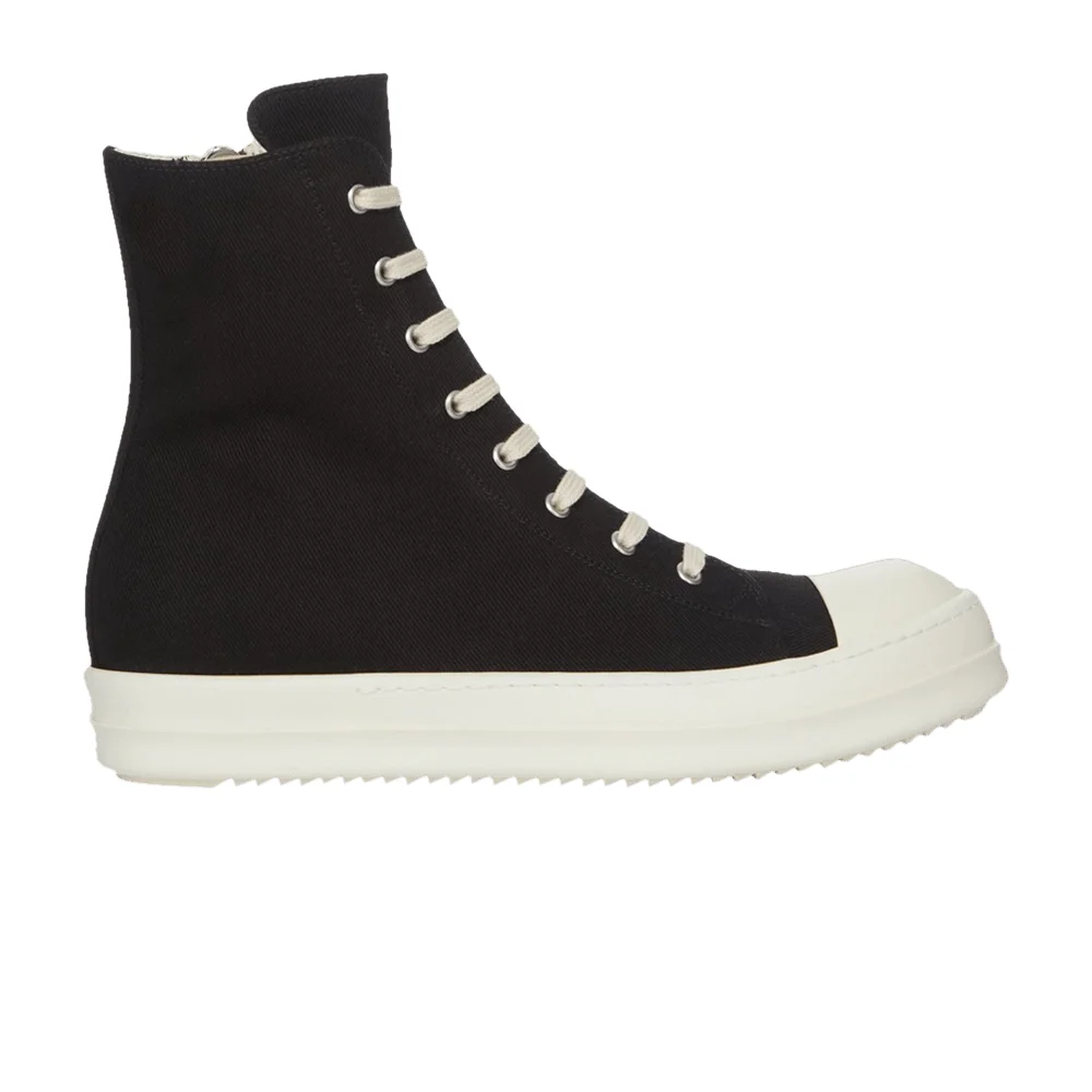 Rick Owens Concordians DRKSHDW Overdyed Denim High 'Black Milk' - 1