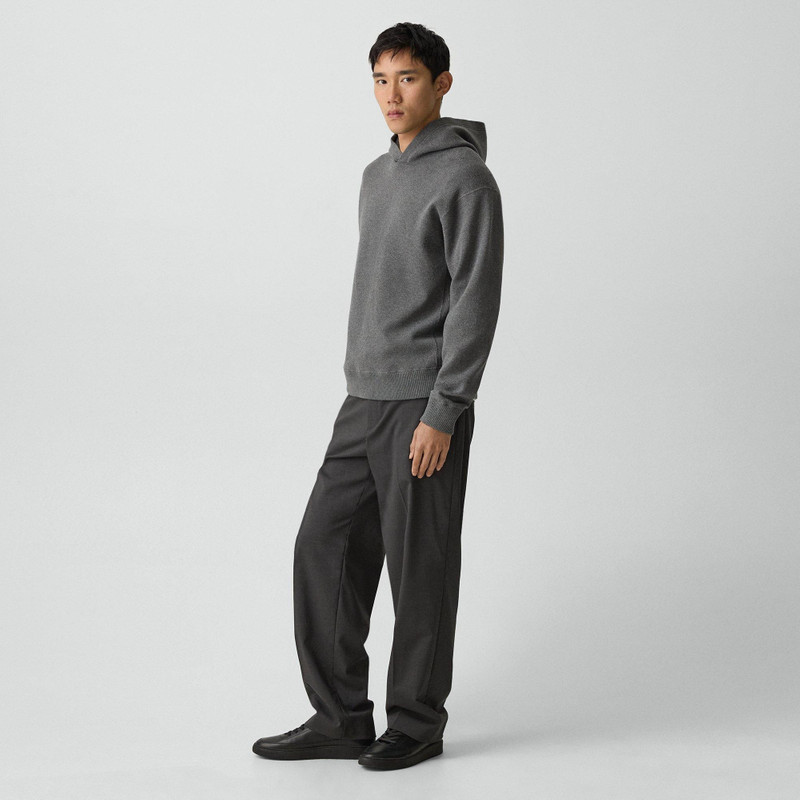 Straight Drawstring Pant in Motion Wool 3