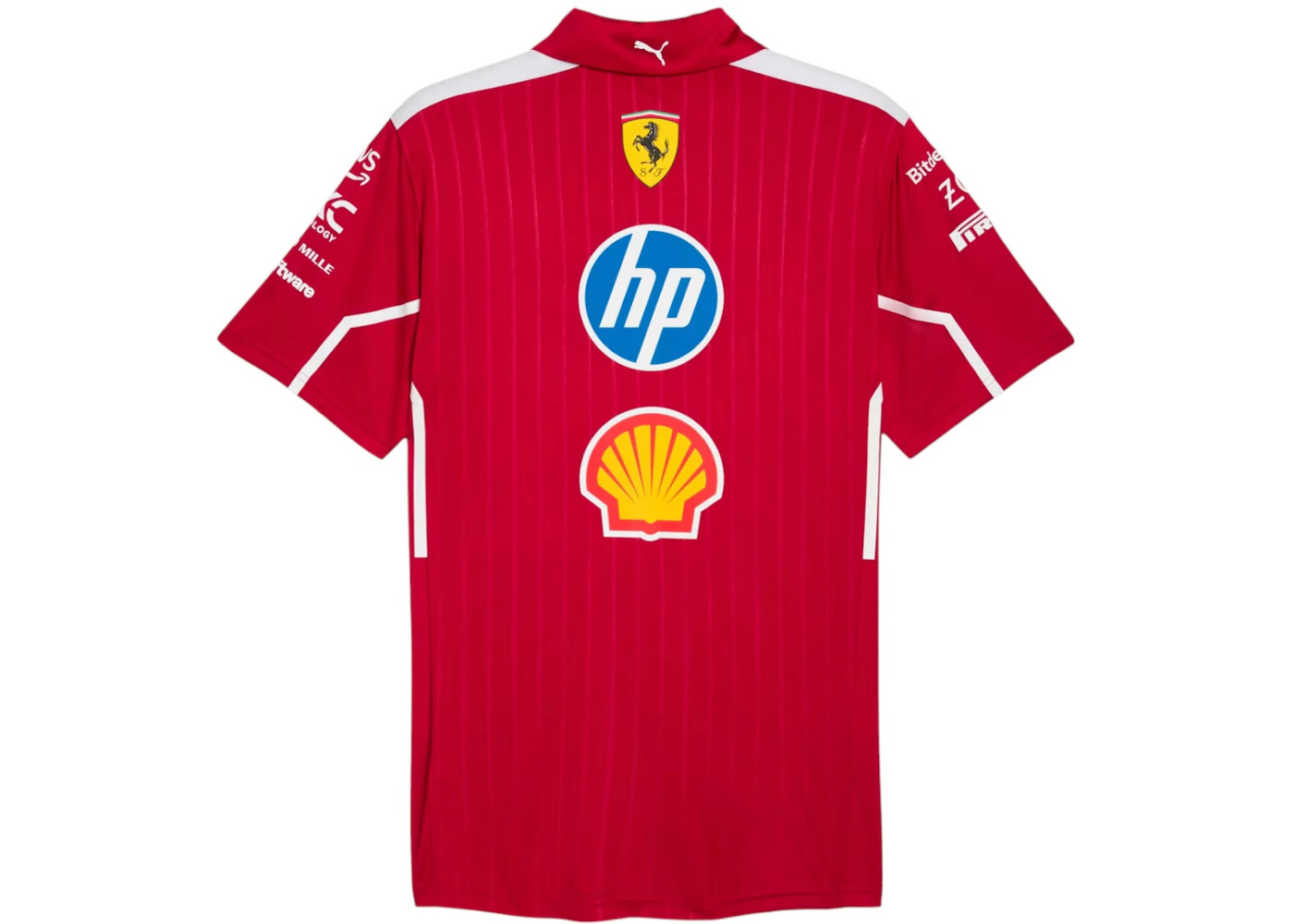 Puma Scuderia Ferrari HP 2025 Team Polo Red - 2
