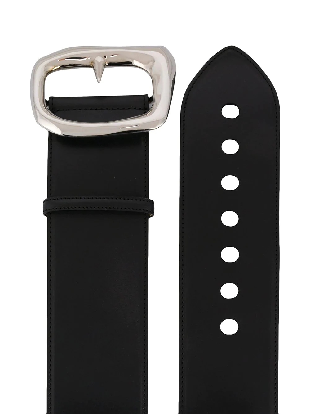 chunky buckle belt - 2