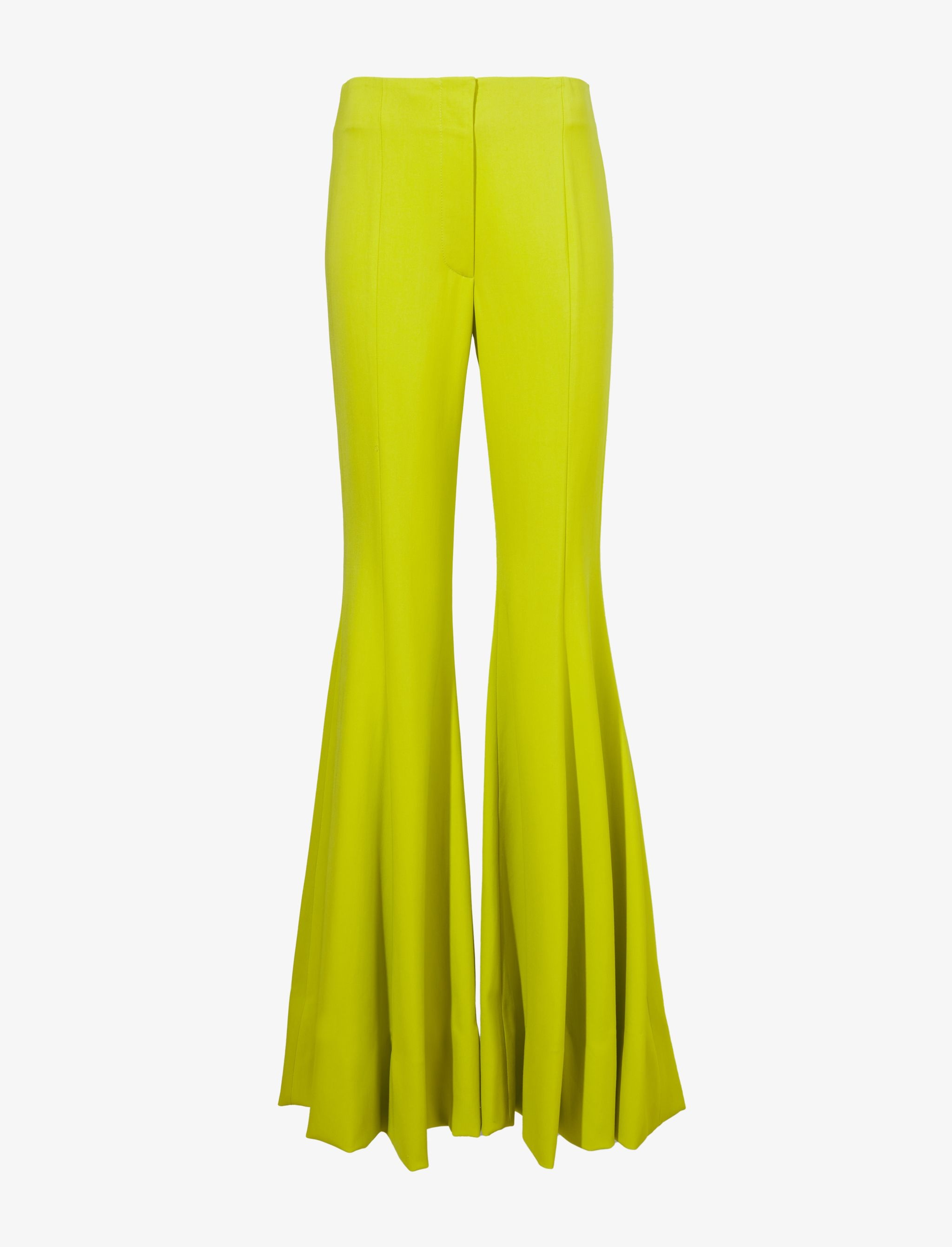 Viscose Suiting Wide Leg Pants - 1