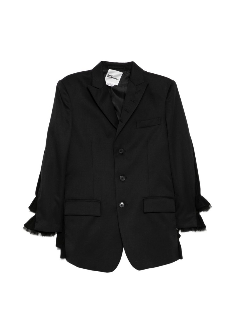ruffled blazer 1