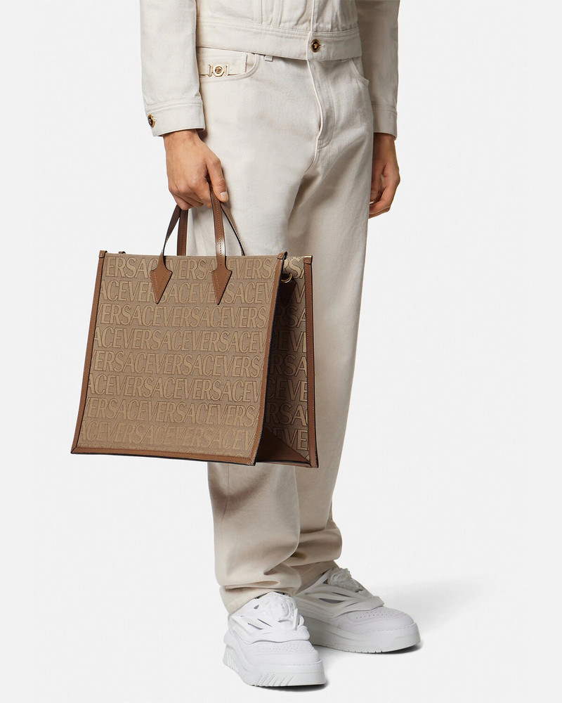 Versace Allover Tote Bag 6