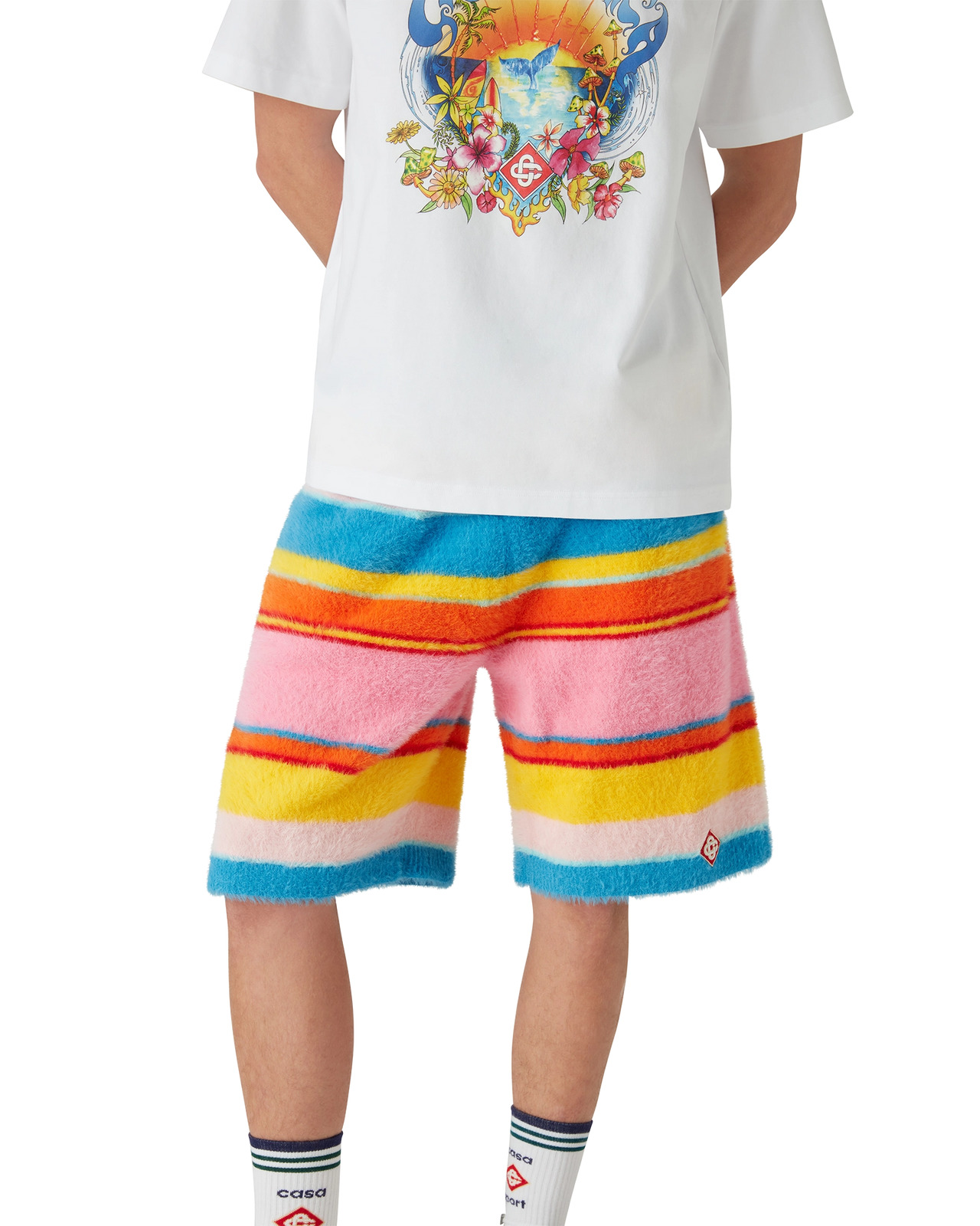 Fluffy Oversized Shorts | Casablanca Paris - 4