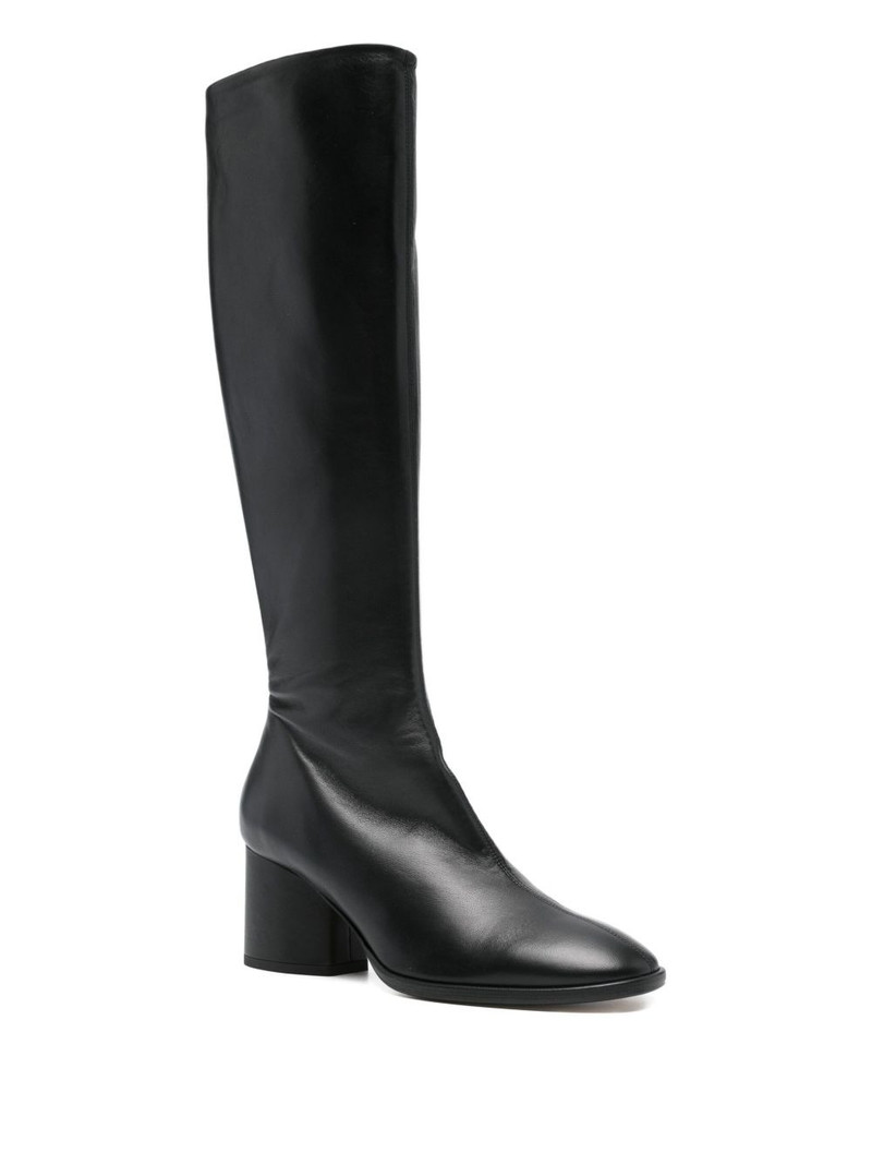 Aeyde Ariana nappa-leather block-heel boots outlook