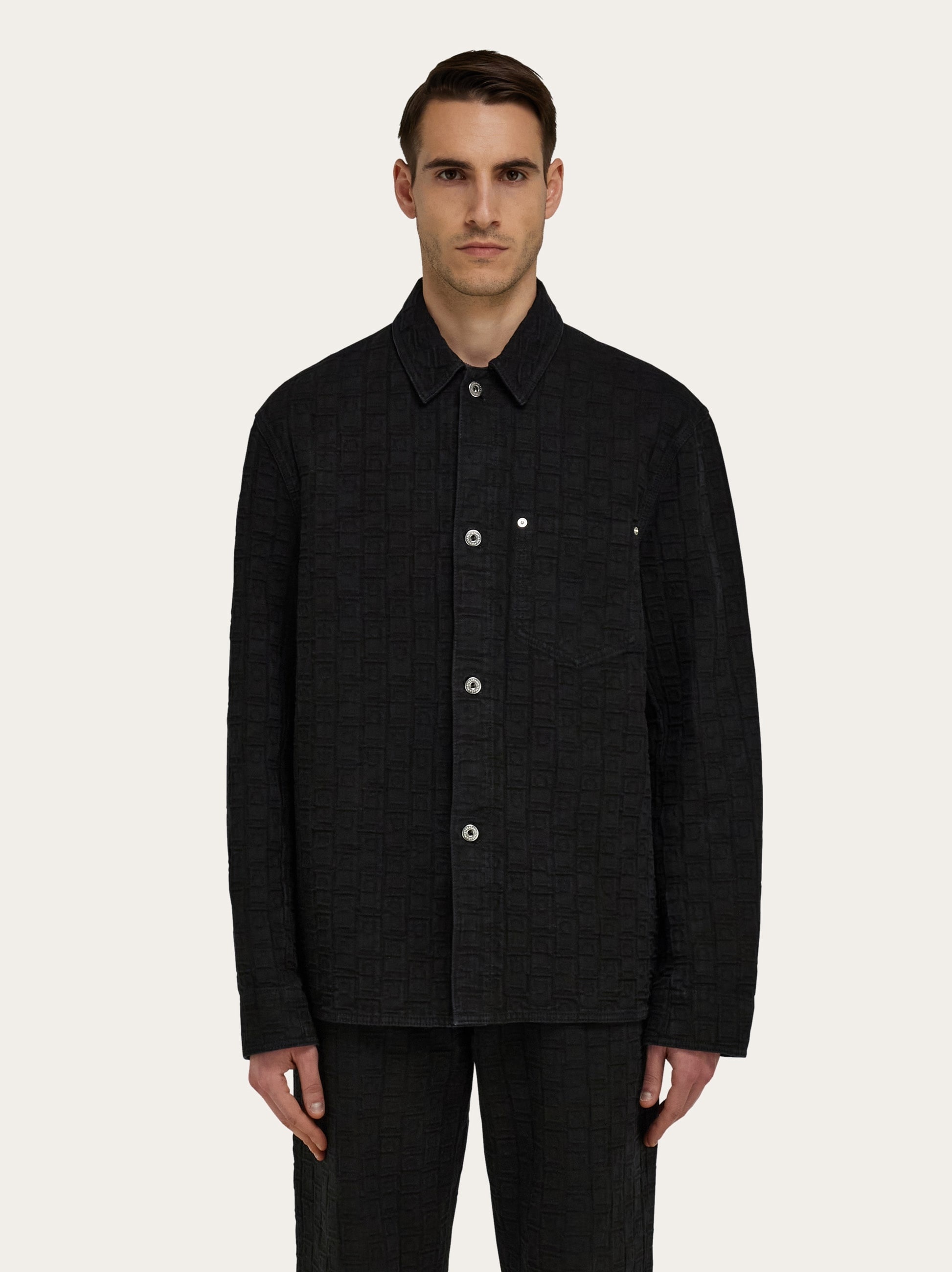 Ferragamo Monogram over shirt - 2