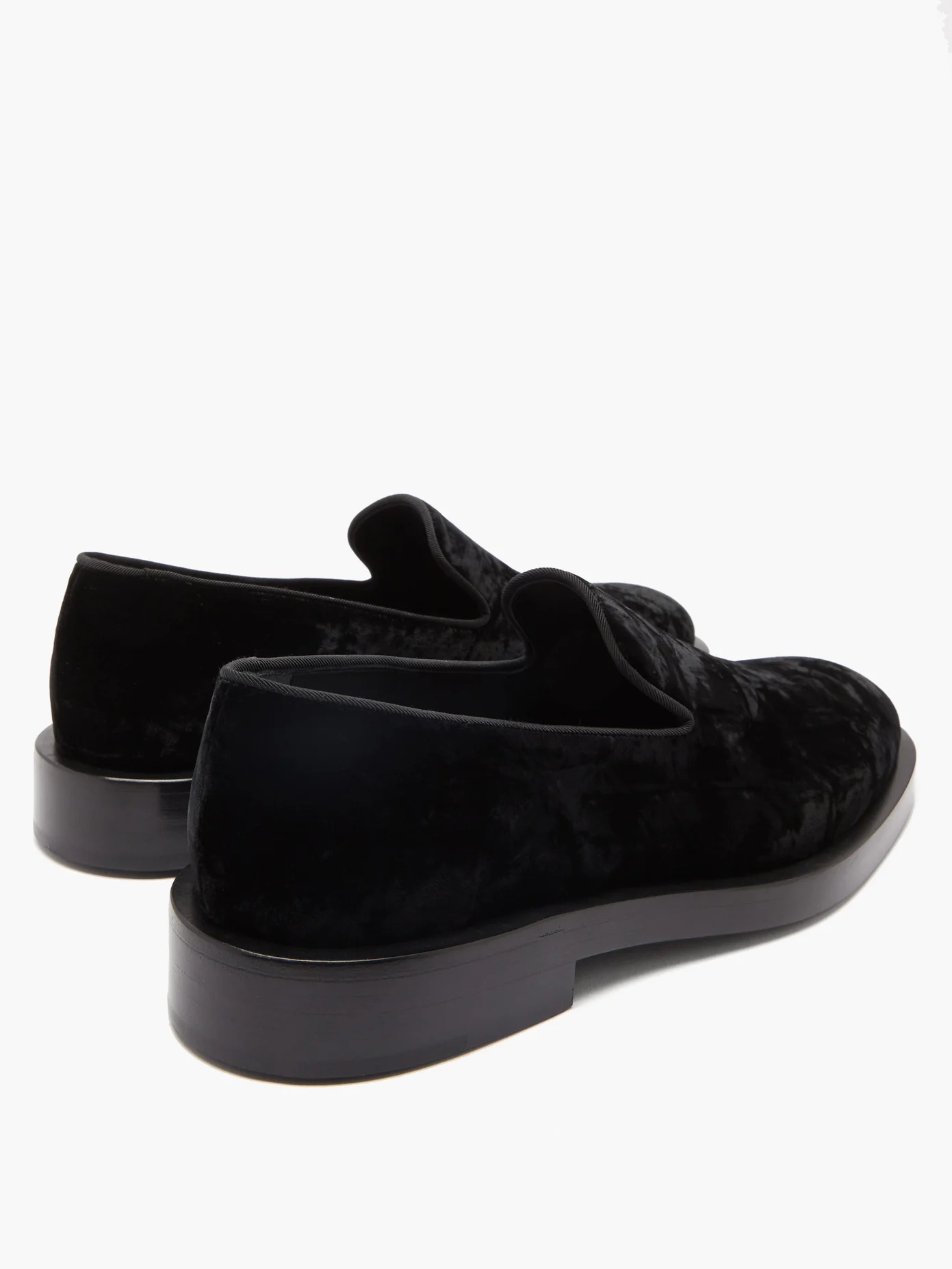 Velvet loafers - 4