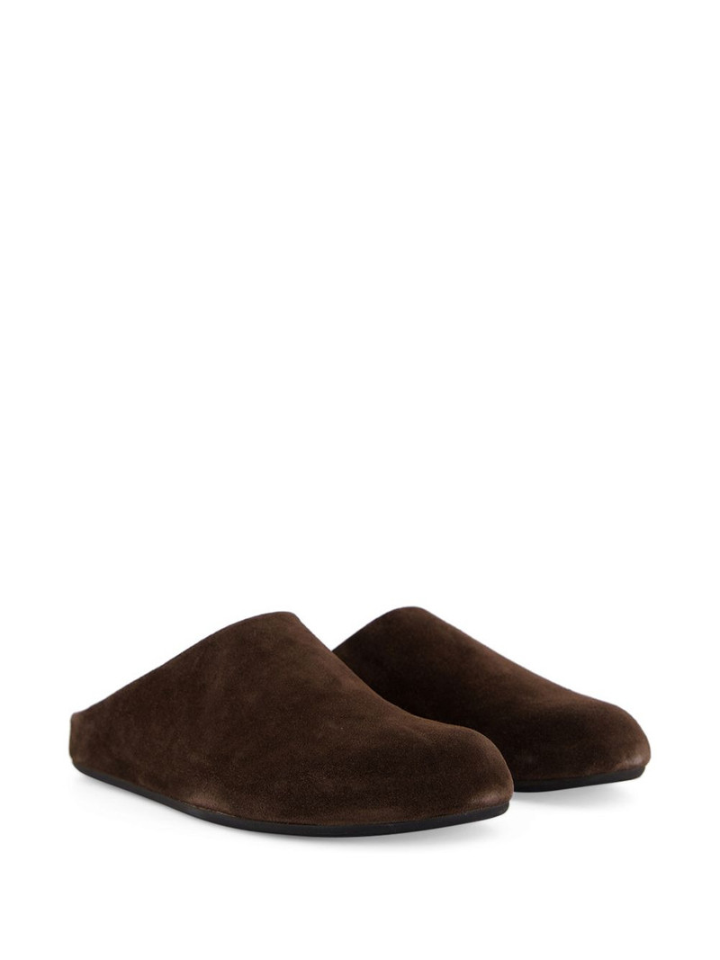 OFFICINE CREATIVE Babouche suede slippers outlook