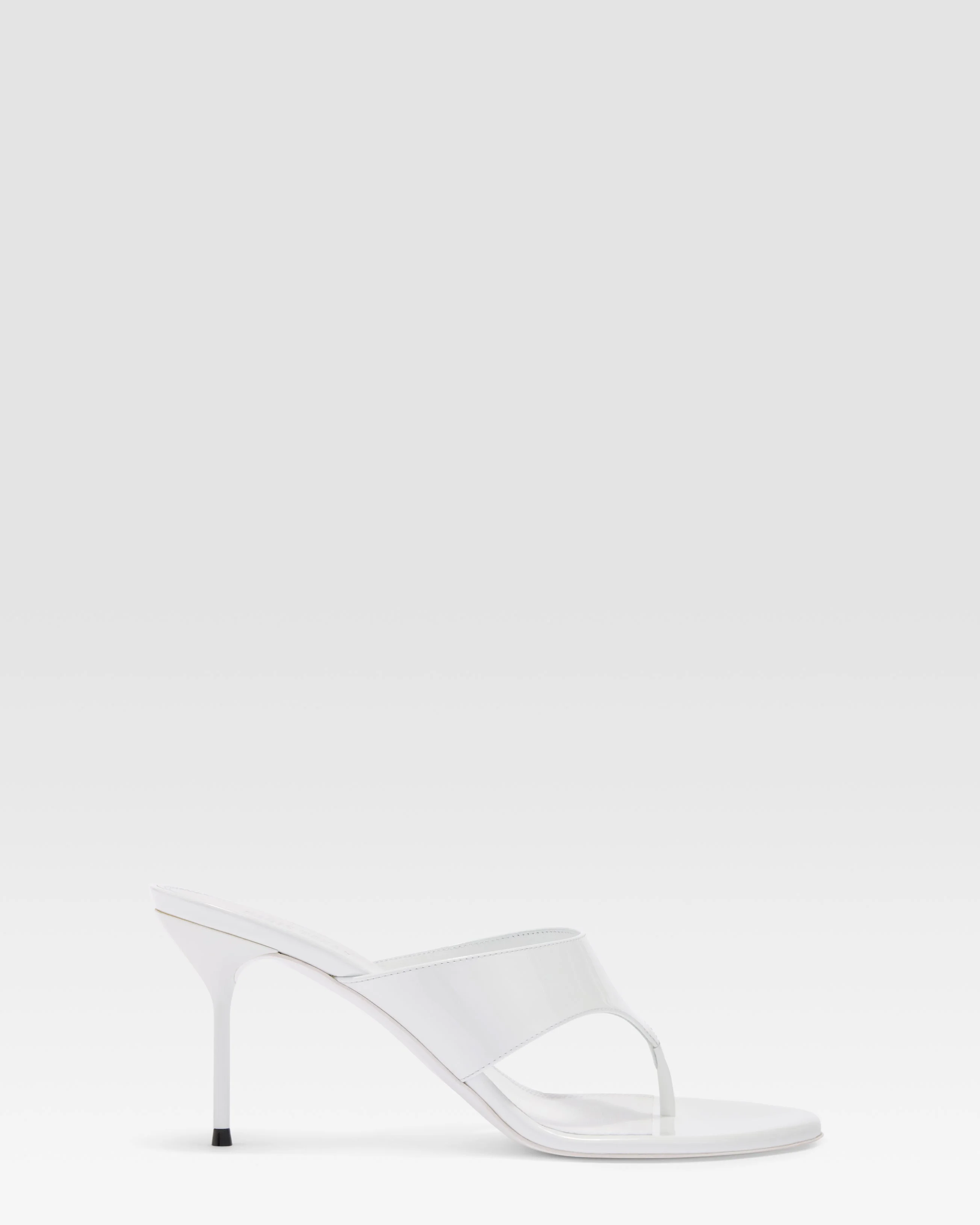 PATENT LEATHER MULE - 1