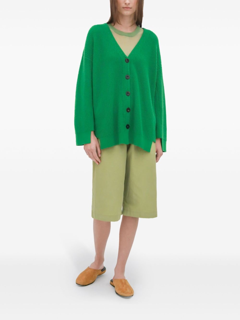 knee-length shorts - 2