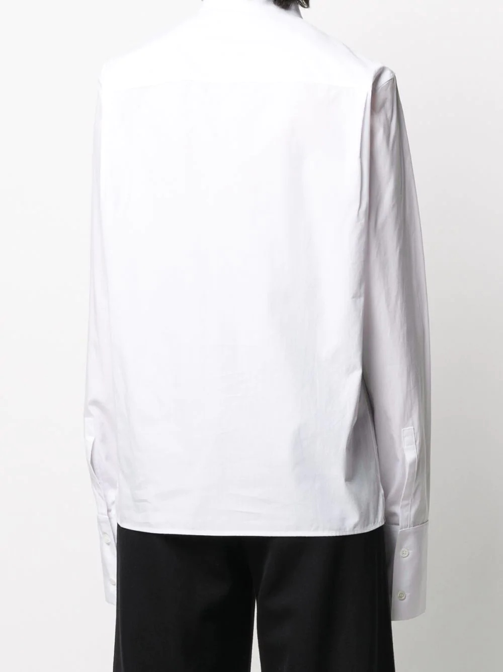 stand-up collar shirt - 4