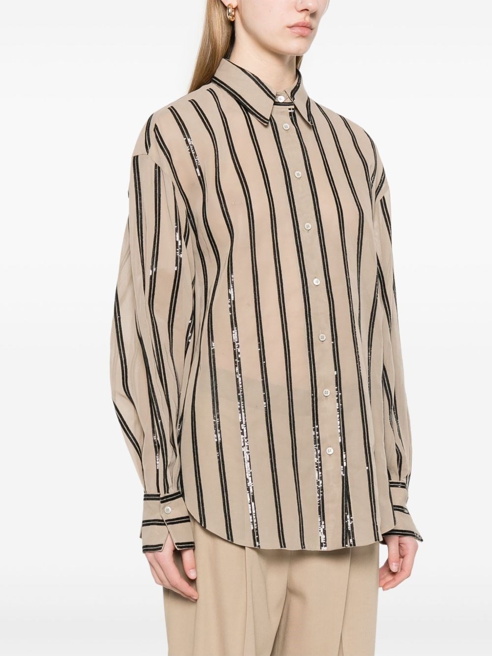 Striped cotton shirt - 2
