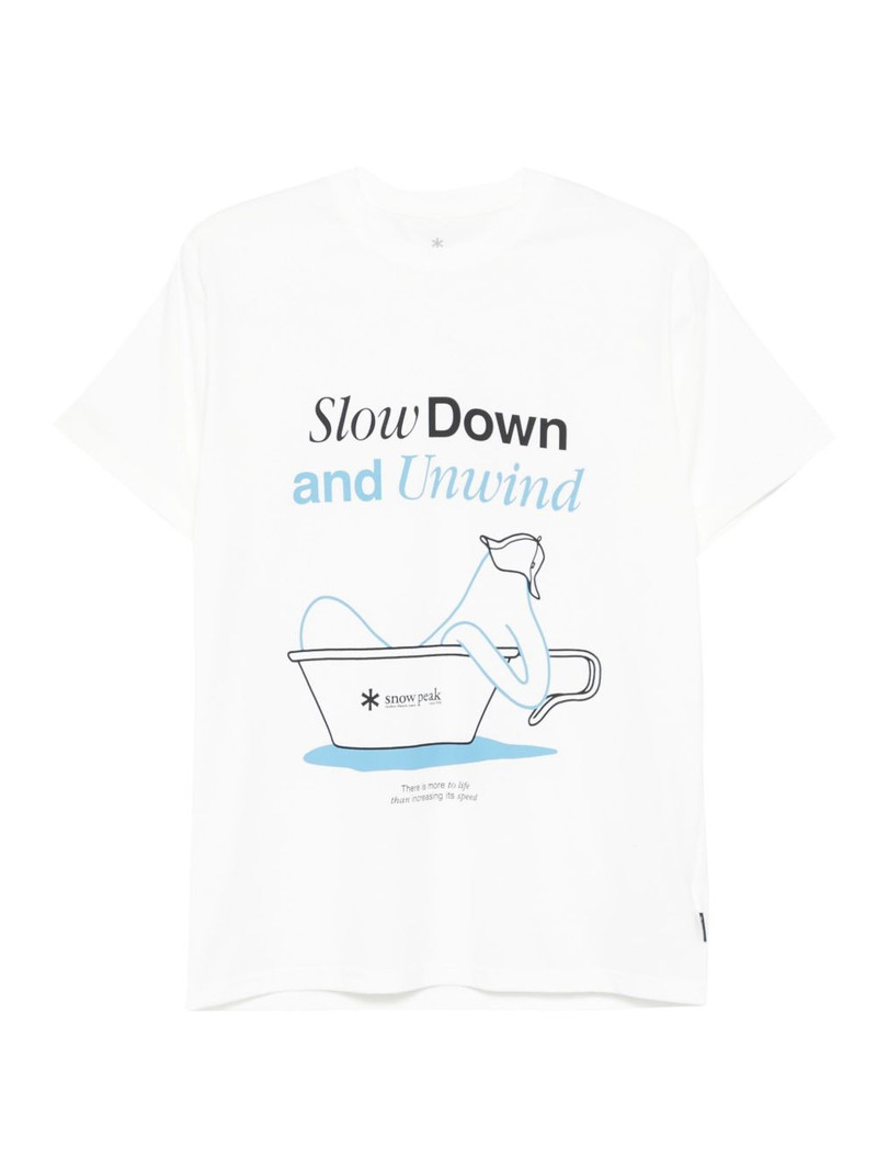 graphic-print short-sleeve T-shirt 1