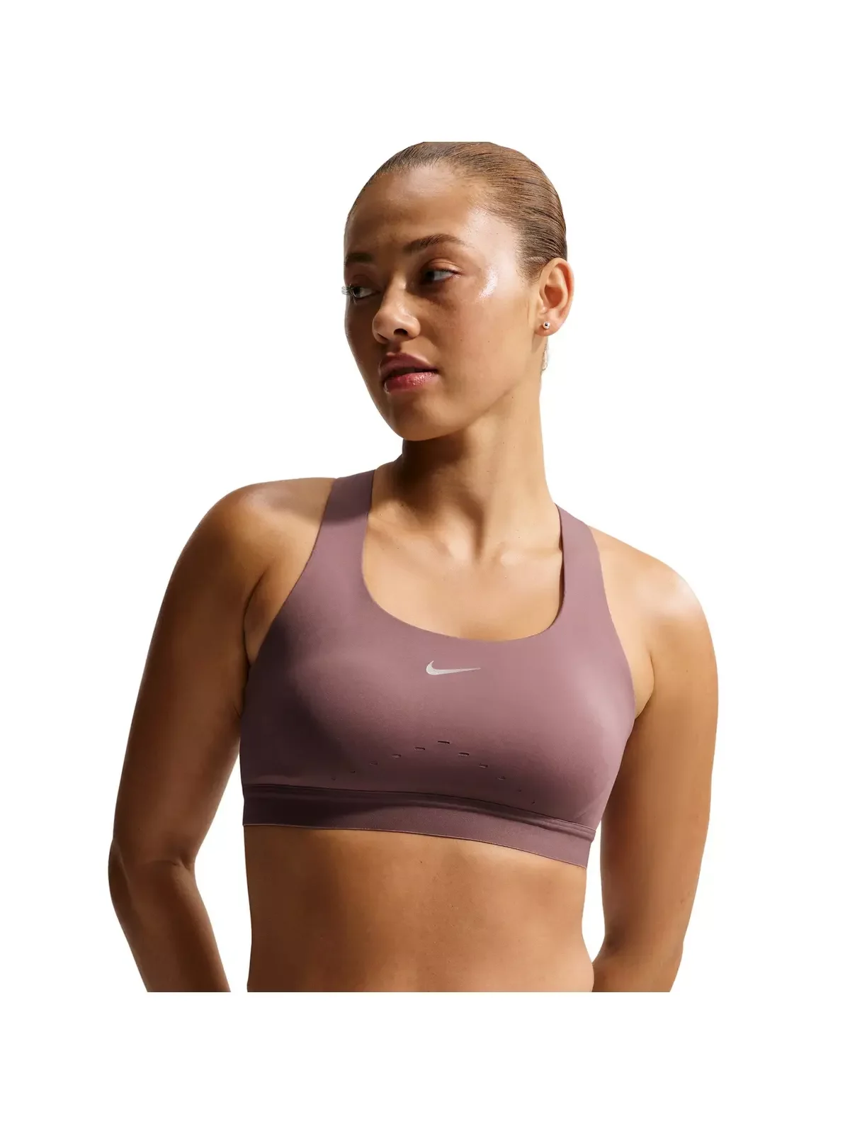 Women's Swift High-Support Lightly Lined Sports Bra -Tattoo Purple - 1
