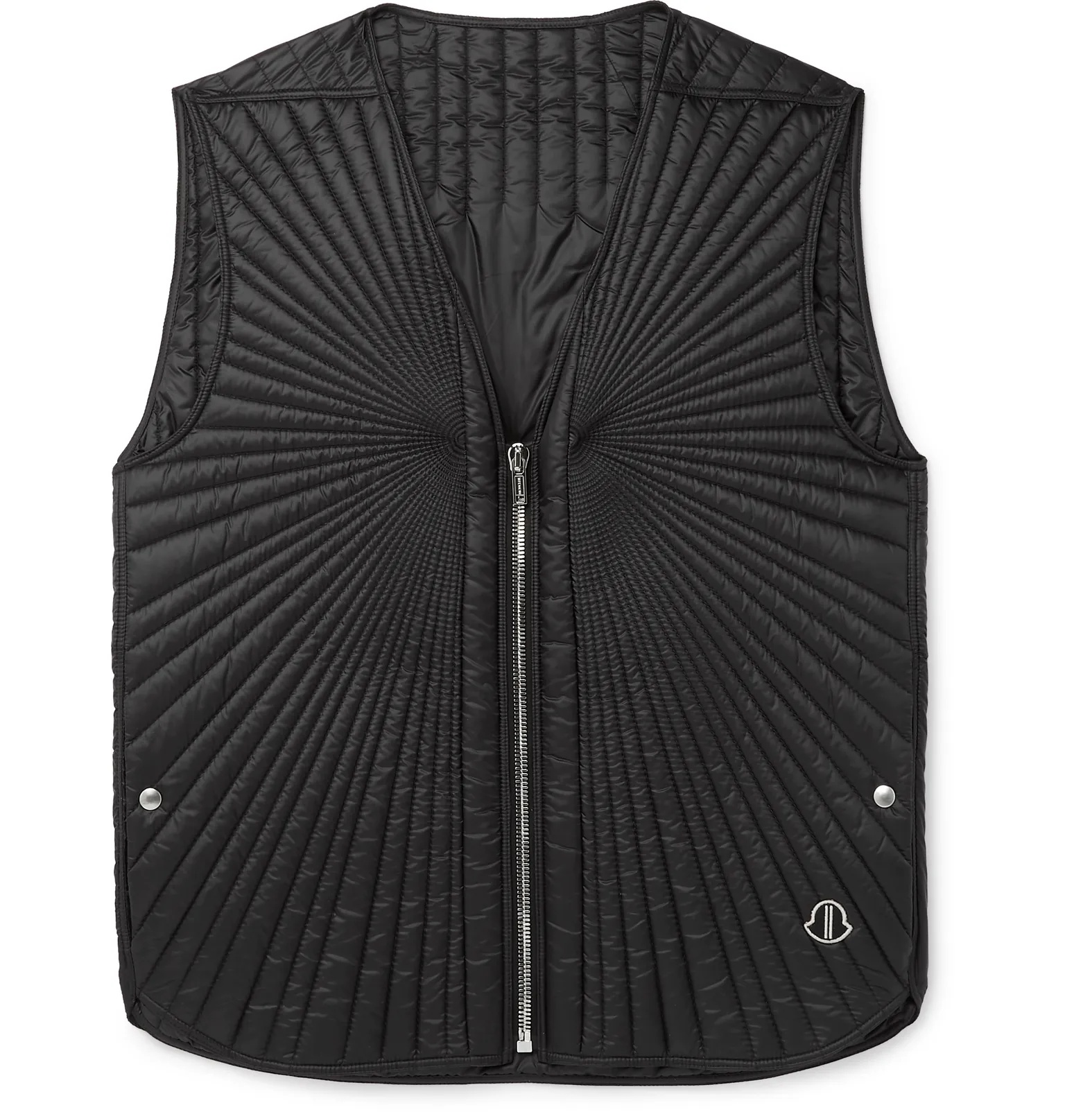 + Moncler Moapa Logo-Appliquéd Quilted Shell Down Gilet - 1